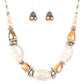 In Good Glazes Peach Necklace ~ Paparazzi Accessories