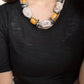 In Good Glazes Peach Necklace ~ Paparazzi Accessories