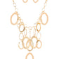 A Golden Spell Necklace ~ Paparazzi Accessories