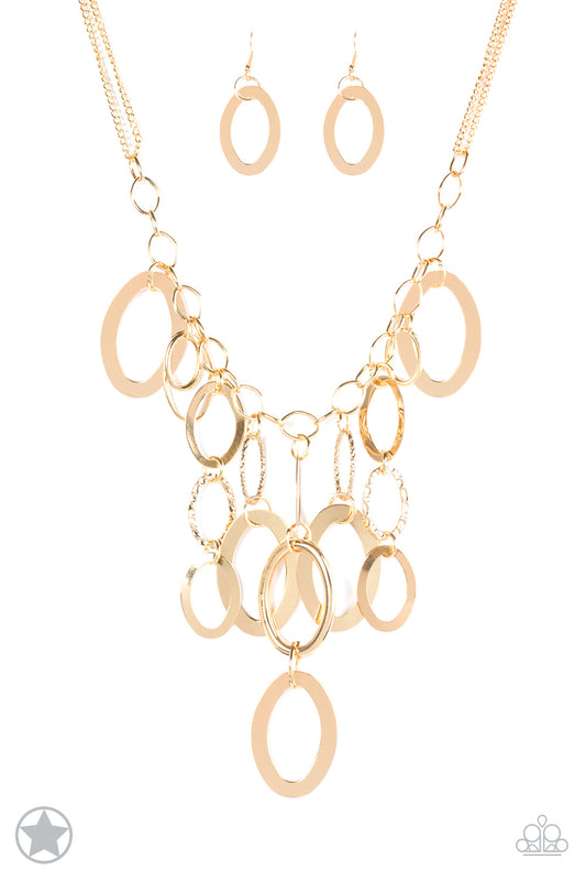 A Golden Spell Necklace ~ Paparazzi Accessories