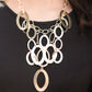 A Golden Spell Necklace ~ Paparazzi Accessories