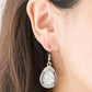 Grandmaster Shimmer Silver Earring ~ Paparazzi Accessories