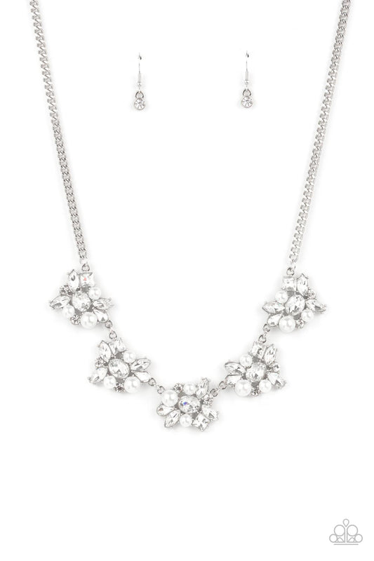 HEIRESS of Them All White Necklace ~ Paparazzi Accessories