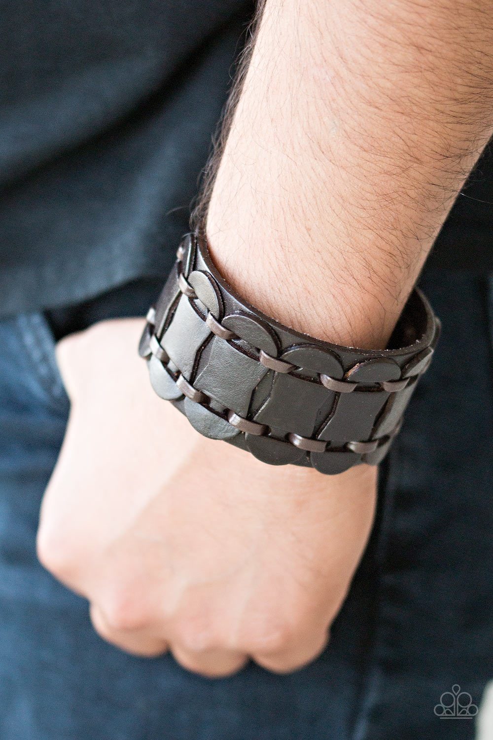 Traffic Control Brown Urban Bracelet ~ Paparazzi Accessories