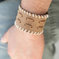 West RIDE Story Brown Bracelet ~ Paparazzi Accessories