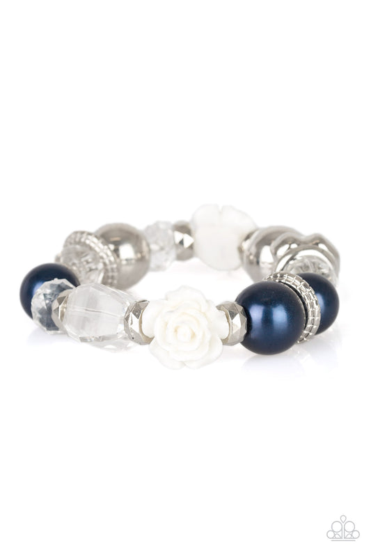 Here I Am Blue Bracelet ~ Paparazzi Accessories