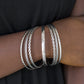 Rattle and Roll Silver Bracelet - Paparazzi Accessories