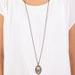 Court Couture Brass Necklace - Paparazzi Accessories