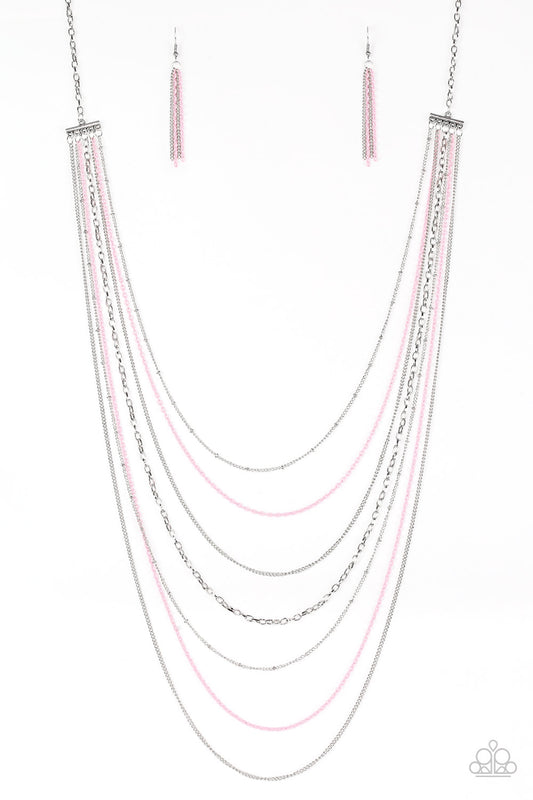 Radical Rainbows Pink Necklace ~ Paparazzi Accessories