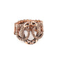 TRIO de Janeiro Copper Ring - Paparazzi Accessories