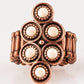 River Rock Rhythm Copper Ring ~ Paparazzi Accessories