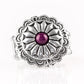 Daringly Daisy Purple Ring ~ Paparazzi Accessories