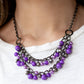 Watch Me Now Purple Necklace ~ Paparazzi Accessories