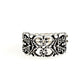 Tell Me How You Really FRILL Silver Ring - Paparazzi Accessories