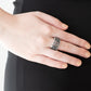 Tell Me How You Really FRILL Silver Ring - Paparazzi Accessories