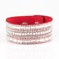 Rebel Radiance Red Bracelet ~ Paparazzi Accessories