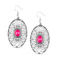 Really Whimsy Pink Earring ~ Paparazzi Accessories