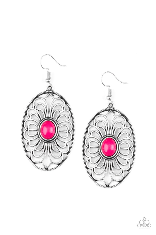 Really Whimsy Pink Earring ~ Paparazzi Accessories