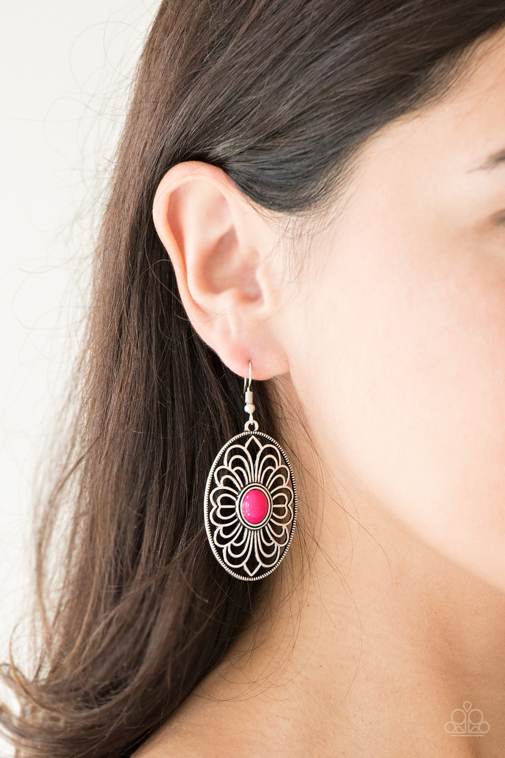 Really Whimsy Pink Earring ~ Paparazzi Accessories