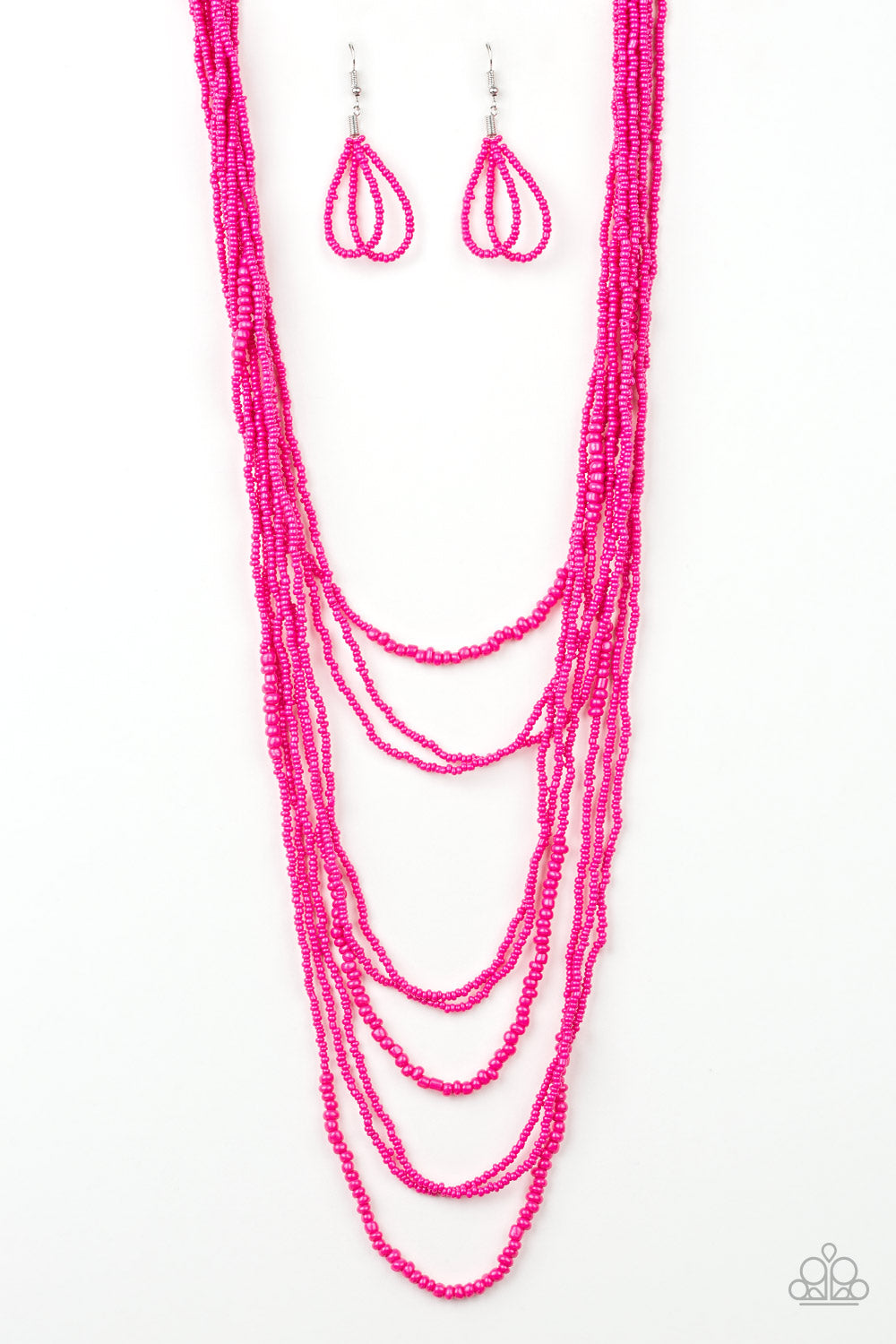 Totally Tonga Pink Necklace ~ Paparazzi Accessories