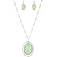 Harbor Harmony Green Necklace ~ Paparazzi Accessories