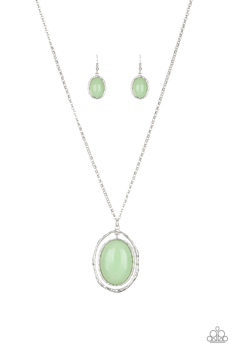 Harbor Harmony Green Necklace ~ Paparazzi Accessories