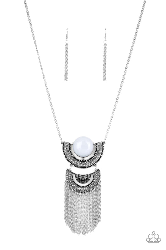 Desert Diviner Silver Necklace ~ Paparazzi Accessories
