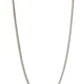 Killer Crossover Silver Necklace ~ Paparazzi Accessories