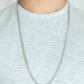Killer Crossover Silver Necklace ~ Paparazzi Accessories