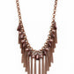 Industrial Intensity Copper Necklace - Paparazzi Accessories