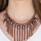 Industrial Intensity Copper Necklace - Paparazzi Accessories