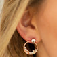 Rich Blitz Copper Post Earrings ~ Paparazzi Accessories