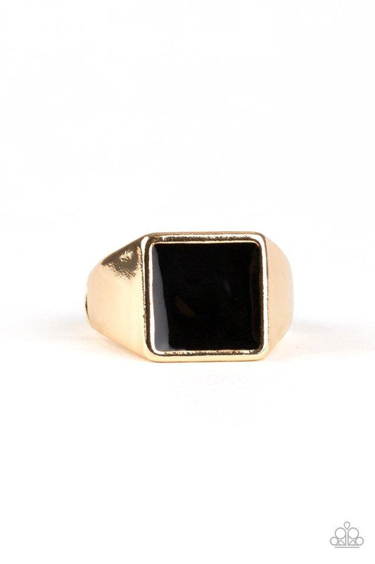 Fresh Start Gold Ring - Paparazzi Accessories