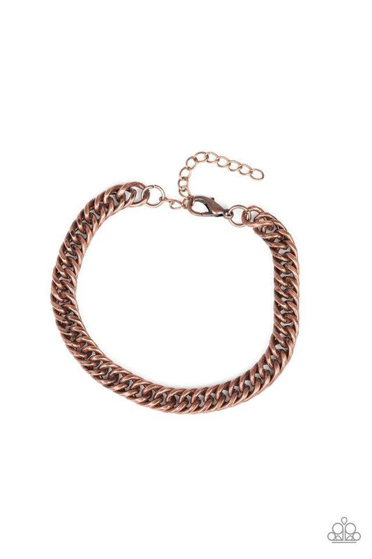 Next Man Up Copper Urban Bracelet - Paparazzi Accessories