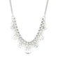 Knockout Queen White Necklace ~ Paparazzi Accessories