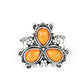 Ambrosial Garden Orange Ring ~ Paparazzi Accessories