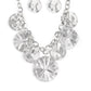 Barely Scratched The Surface Silver Necklace ~ Paparazzi Accessories