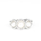 Shut The Front DIOR! White Ring ~ Paparazzi Accessories