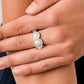 Shut The Front DIOR! White Ring ~ Paparazzi Accessories
