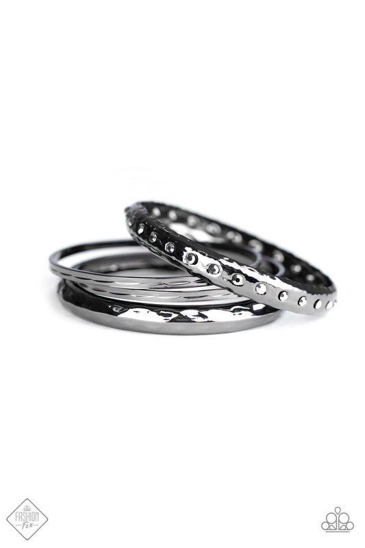 Revved Up Rhinestones Bracelet - Paparazzi Accessories