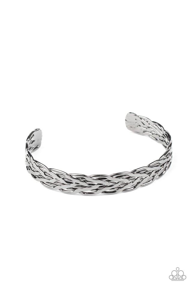 Magnetic Maven Black Urban Bracelet - Paparazzi Accessories