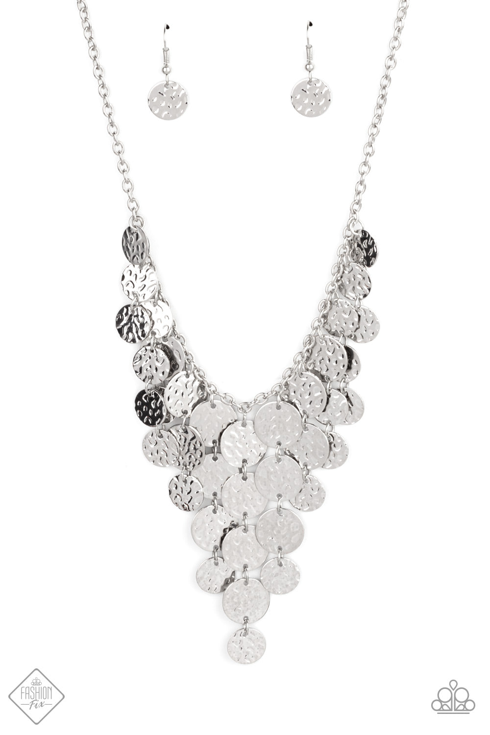 Spotlight Ready Silver Necklace ~ Paparazzi Accessories