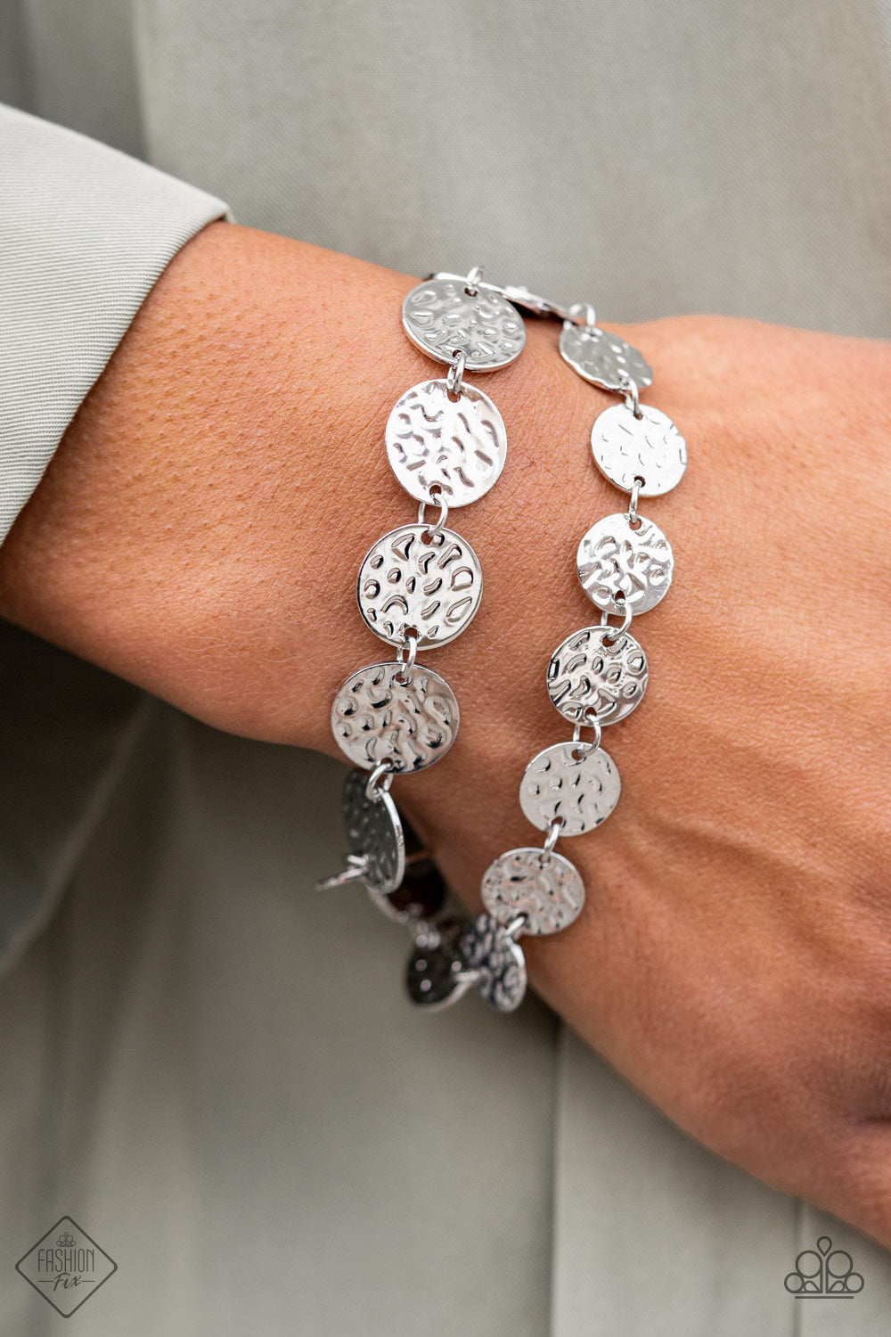 Rooted To The SPOTLIGHT Silver Bracelet ~ Paparazzi Accessories