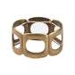 In OVAL Your Head Brass Bracelet - Paparazzi Accessories