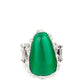 Newport Nouveau Green Ring - Paparazzi Accessories