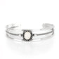 Borderline Borderland White Bracelet - Paparazzi Accessories