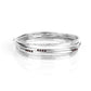 Lock, STACK, and Barrel Purple Bracelet - Paparazzi Accessories