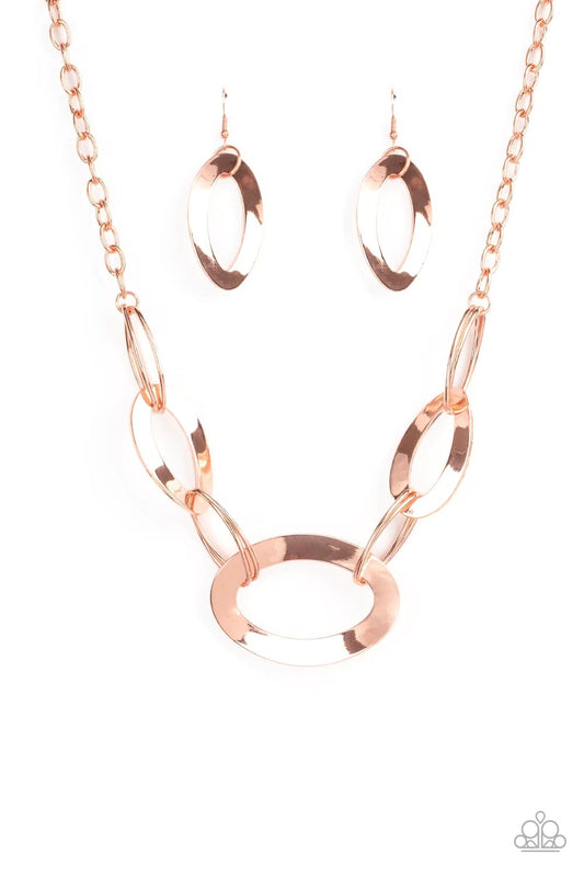 METALHEAD Count Copper Necklace - Paparazzi Accessories