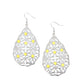 Delightfully Daisy Yellow Earring - Paparazzi Accessories