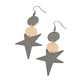 Star Bizarre Multi Color Earring - Paparazzi Accessories